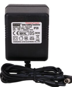 Christmas Concepts® 12v ~ 1.0a 12va AC Adaptor With Fitted Power Lead - Suitable for Christmas Lights - Spare Adaptors