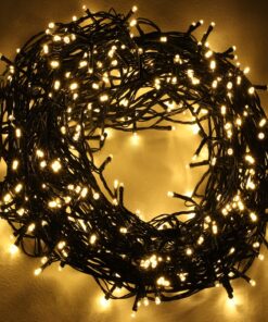 Christmas Concepts 400 Warm White Super Bright LED Multi Function String Lights - Indoor/Outdoor Lights