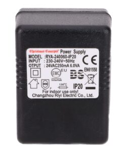 Christmas Concepts® 24v AC 250ma 6va AC Adaptor Without Lead