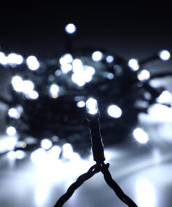 Alternative view of Christmas Concepts® 80 Static LED String Lights - Christmas Lights - Indoor/Outdoor Lighting (Multi) (White)