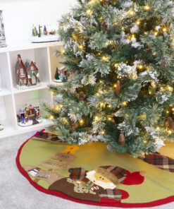 Alternative view of Christmas Concepts® Christmas Tree Skirt - Christmas Decorations (48 Inch Santa and Tree)