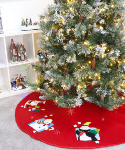 Alternative view of Christmas Concepts® Christmas Tree Skirt - Christmas Decorations (48 Inch (122cm) Santa/Snowman/Penguin)