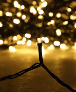 Alternative view of Christmas Concepts® 600 Warm White Super Bright LED Multi Function String Lights - Indoor/Outdoor Lights