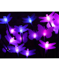 Alternative view of Christmas Concepts® 4 Dragonfly/Butterfly Garden Sticks with Led Lights- Garden Lights