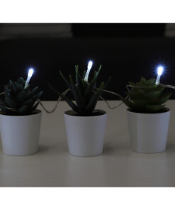 Alternative view of Christmas Concepts® 6 White LED Lights With Clear Cable - Christmas Tree Decorations - Christmas Lights - Indoor Lighting