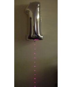 Alternative view of Christmas Concepts® 20 Pink LED Balloon String Lights - Wedding Decoration / Party Decoration - Unique Balloon Accessories