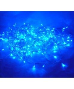 Alternative view of Christmas Concepts® 200 Blue Led Chasing Lights With Transparent Cable 13.9m Length-Christmas Lights