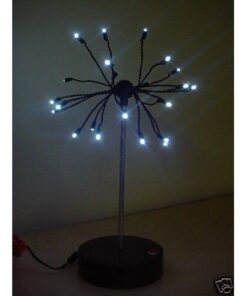 Christmas Concepts® Stunning! 24 White Led Lights Funky Firework Lamp-Home or Christmas Lights