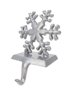 Christmas Concepts® Silver Snowflake Christmas Stocking Hanger