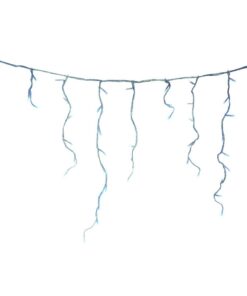 Alternative view of Christmas Concepts® 240 Blue Led Snowing Icicle Lights -White Cable - Christmas Lights