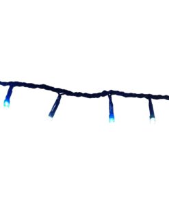 Alternative view of Christmas Concepts® 400 Blue/White Led Chaser Lights - 8 Function - Christmas Lights - Indoor/Outdoor Use.