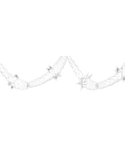 Alternative view of Christmas Concepts® Pack Of 2 9ft Garland Festive Hanging Decorations - Silver