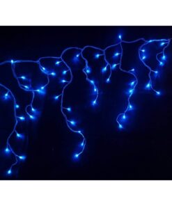 Alternative view of Christmas Concepts® 450 Blue LED Snowing Icicle Lights 8 Function- Christmas Lights - 11m Length