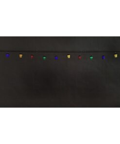 Alternative view of Christmas Concepts® 40 Multi Coloured Chasing LED Lantern Lights - 8 Metre Length - Christmas / All Year Round Lights