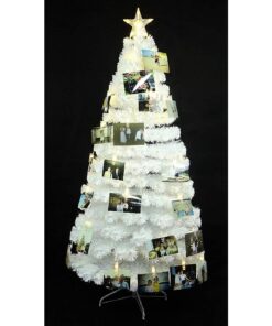 Christmas Concepts® 6ft (1.8M) Fibre Optic Iridescent Memorial Christmas Tree With LED Lights