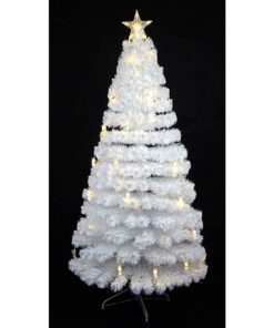 Alternative view of Christmas Concepts® 6ft (1.8M) Fibre Optic Iridescent Memorial Christmas Tree With LED Lights