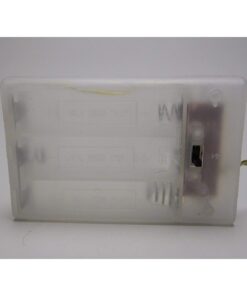 Alternative view of Christmas Concepts® 8 White Battery Operated LED Lights with Shades On 2.3M Cable - Christmas Lights - Party Lights (Clear Snowflake Shade)