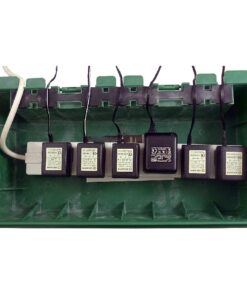 Christmas Concepts® Large Green Weather Proof Box - Outdoor Plug Box - 42cm x 22cm x 10cm