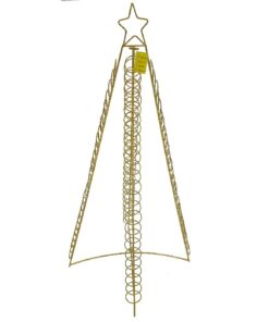 Christmas Concepts® 100cm Gold Christmas Tree Standing Cardholder