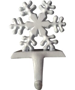 Christmas Concepts® White Snowflake Stocking Hanger - 18.7cm - Christmas Decoration