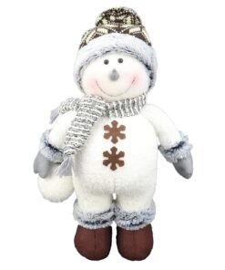 Christmas Concepts® Snowman Winter Wonderland Christmas Decorations (13", Standing Wooly Hat)