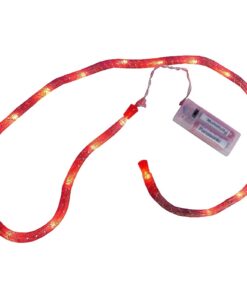 Christmas Concepts® 1m- 20 Red Led Mesh Ropelight -Battery Operated-Home or Christmas Lights