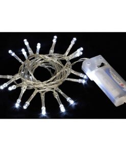 Christmas Concepts® 2 x Battery Operated Fairy Lights with 20 White LEDs - Bedroom & Household Decorative Lights