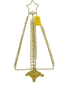 Christmas Concepts® 50cm Gold Christmas Tree Free Standing Cardholder