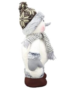 Alternative view of Christmas Concepts® Snowman Winter Wonderland Christmas Decorations (13", Standing Wooly Hat)