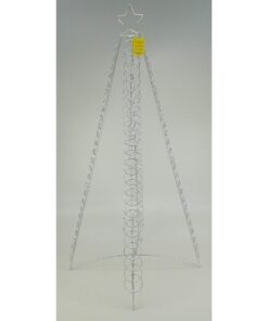 Christmas Concepts® 100cm Silver Christmas Tree Free Standing Card Holder