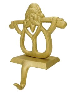 Gold Santa Stocking Hanger