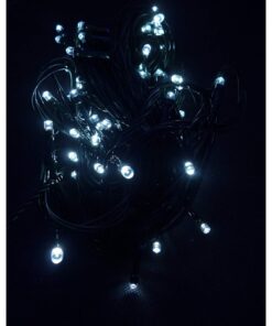 Alternative view of Christmas Concepts® 100 White Battery Operated LED Fairy Lights With Built In Timer Box - 10M Length - Indoor And Outdoor Use - Garden/Party Lights.