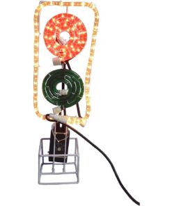 Christmas Concepts® 61cm Red/Green Traffic Light Rope Light Indoor/Outdoor use- Christmas Decoration