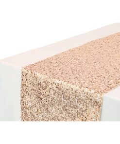 Christmas Concepts® Sequin Table Runner - 13" x 60" - Wedding/Party Decoration - Luxury Wedding Decorations (Rose Gold)