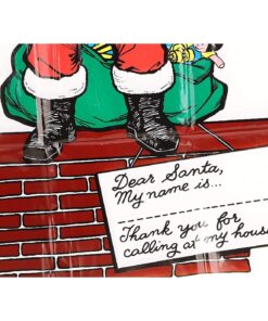 Alternative view of Christmas Concepts® Pack Of 4-75cm Plastic Giant Santa Sacks - Christmas Stockings