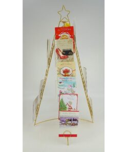 Alternative view of Christmas Concepts® 100cm Gold Christmas Tree Standing Cardholder