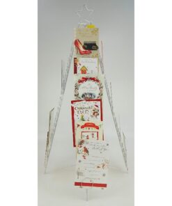 Alternative view of Christmas Concepts® 100cm Silver Christmas Tree Free Standing Card Holder