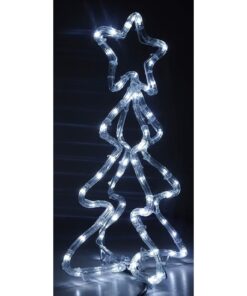 Alternative view of Christmas Concepts® 48cm Sparkling Warm White LED 3D Christmas Tree Rope Light - Indoor / Outdoor Christmas Decorations
