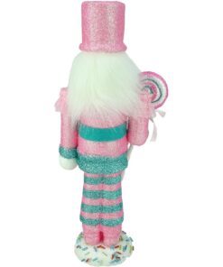 Alternative view of Christmas Concepts® 30cm (12") Glitter Foam Christmas Nutcracker Soldier Decoration Christmas Decorations (Pink)