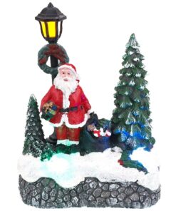 Christmas Concepts® 5"/ 13cm LED Light Up Christmas Scene (Santa with Presents)