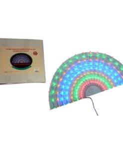 Christmas Concepts® 77cm 144 Multi Led Peacock Tail Light-In/Out Flash- Indoor & Outdoor Lights