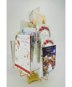 Alternative view of Christmas Concepts® 50cm Gold Christmas Tree Free Standing Cardholder