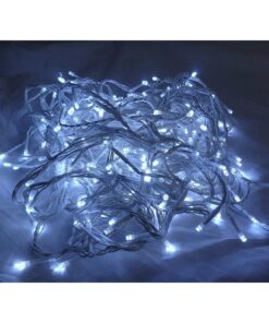 Alternative view of Christmas Concepts® 300 White Led Snowing Icicle Lights-White Cable- Christmas Lights