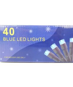 Christmas Concepts® 40 Blue LED Fairy Lights - 3.9m Length - Green Cable - Party/Garden Lights - Indoor Use Christmas Lights