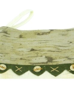 Alternative view of Christmas Concepts® 50cm (20") Cotton/Felt Traditional Christmas Stocking With Snowman Design