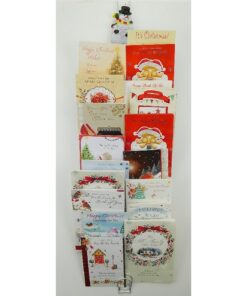 Alternative view of Christmas Concepts® 92cm Snowman Over The Door Hanger Card Holder - Christmas Decoration