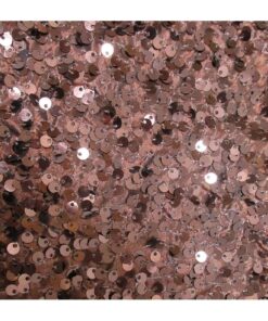 Christmas Concepts® Extra Large Mocha Sequin Round Table Cloth - 132 Inches - Home Decoration/Party Decoration - Luxury Dinner Party Accessories