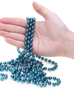 Alternative view of 9ft Christmas Bead Chain - Christmas Bead Garlands - Christmas Decorations (Midnight Blue)