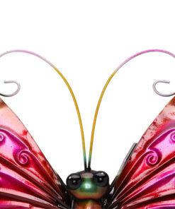Alternative view of Christmas Concepts® 44cm Colourful Jewelled Metal Butterfly Wall Art - Indoor/Outdoor Garden Decoration