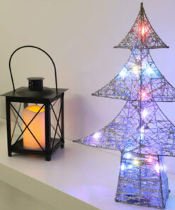 Alternative view of Christmas Concepts® 40cm LED Light Up Colour Changing Rattan Tree - Christmas Decoration